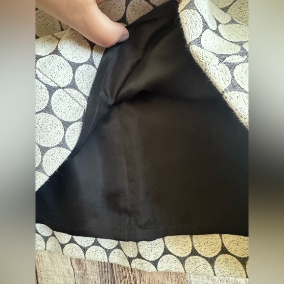 J. Crew Jacquard Ivory Dot Mini Skirt Sz 0 - Picture 5 of 7